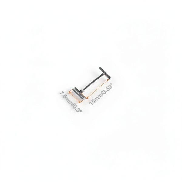 MECCANIXITY Tag Needle Plastic Transparent 15mm-1