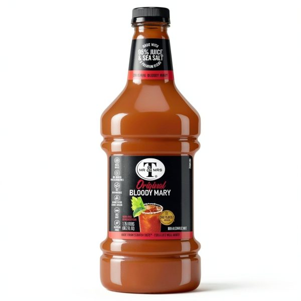 Bloody Mary Mix Mr & Mrs T Mixer 95% Juice-3