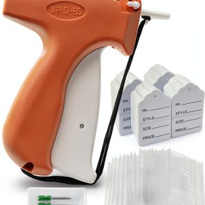 Fifchall Orange Plastic Tag Gun for Office Use-0