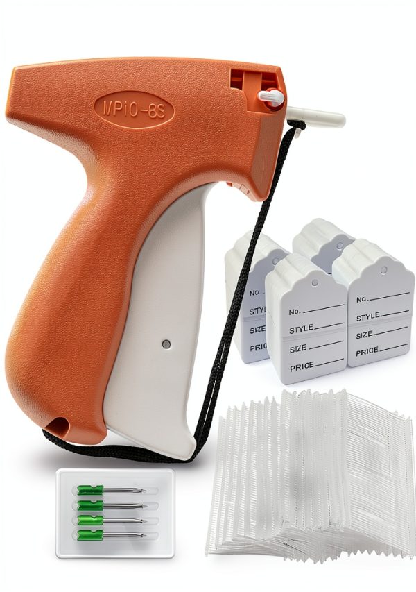 Fifchall Orange Plastic Tag Gun for Office Use-0