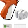 Fifchall Orange Plastic Tag Gun for Office Use-1