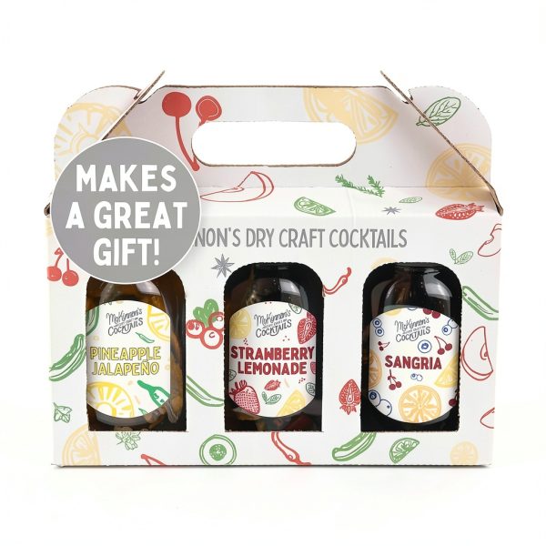 McKinnons Vodka Trio Cocktail Mixes Gift Set Infusion Kit-0