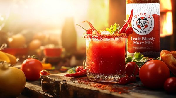 Bloody Mary Mix Dick's Mixes Cocktail Mixer Spicy-7