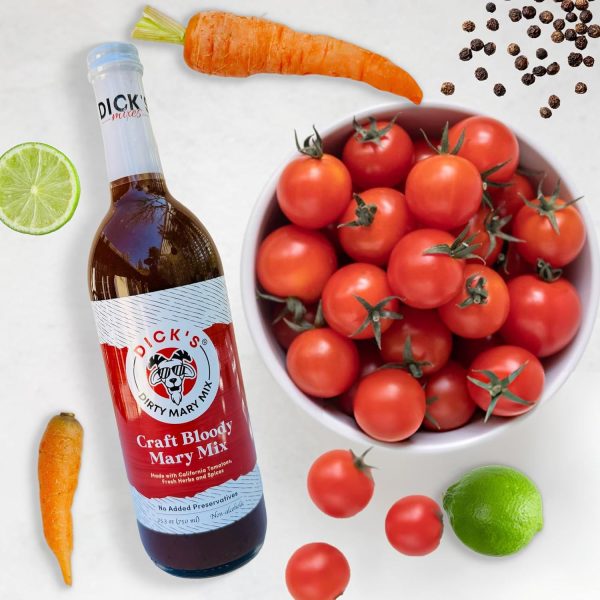 Bloody Mary Mix Dick's Mixes Cocktail Mixer Spicy-4