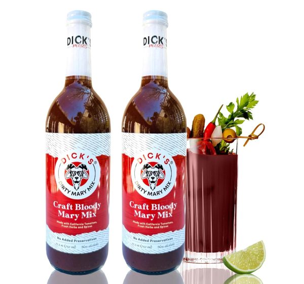 Bloody Mary Mix Dick's Mixes Cocktail Mixer Spicy-0