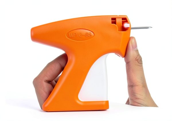 Fifchall Orange Plastic Tag Gun for Office Use-6