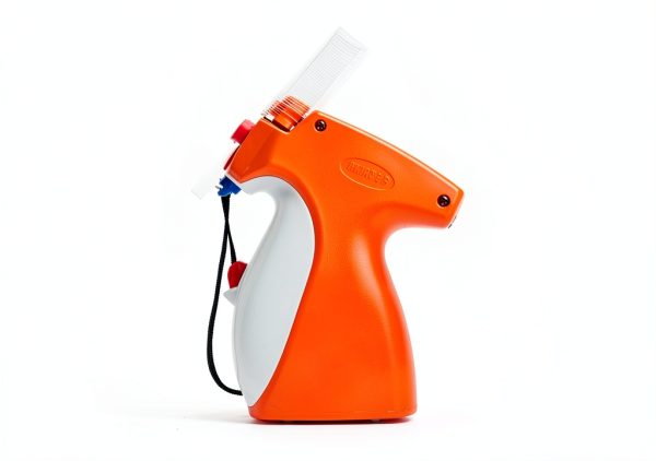 Fifchall Orange Plastic Tag Gun for Office Use-3