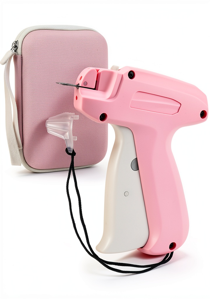 BLK8IGHT pink tagging gun with accessories