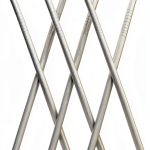 6pcs Flexible Dishwasher Inserts Stainless Steel Drainer Bottle Holder Dishwasher Drain Sticks for Standard Racks-0
