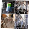 6pcs Flexible Dishwasher Inserts Stainless Steel Drainer Bottle Holder Dishwasher Drain Sticks for Standard Racks-7