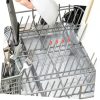 6pcs Flexible Dishwasher Inserts Stainless Steel Drainer Bottle Holder Dishwasher Drain Sticks for Standard Racks-3