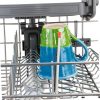6pcs Flexible Dishwasher Inserts Stainless Steel Drainer Bottle Holder Dishwasher Drain Sticks for Standard Racks-4